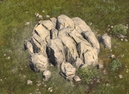 A large Stone Outcropping