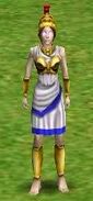 Athena in-game.