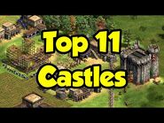 Top 11 Castles in AoE2