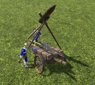 A Rocket in Bombard mode in the Definitive Edition