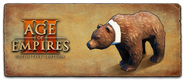 Grizzly Bear image from the Compendium section in Age of Empires III: Definitive Edition