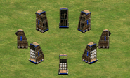 Many views of the original Siege Tower in Age of Empires II HD: The Forgotten