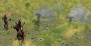 Shinobi Smoke Bomb demo AoMR.png (1.88 MB) Shinobi using Smoke Bomb to enter stealth after researching Seaside Infiltrators