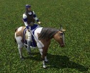 An in-game Apache Cavalry in the Definitive Edition