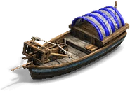 Galley sprite without sail in the Definitive Edition