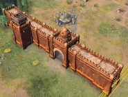 MALIAN STONE WALL.png (2.74 MB) Malian Stone Wall segment with a Tower and Gate