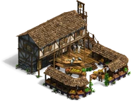 Marche modele aoe2de.png (342 kio) Vue rapprochée du bâtiment dans Definitive Edition