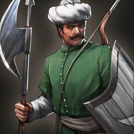 Ottomans azap portrait