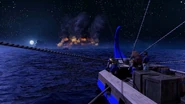 Atlantis sinking in Retold