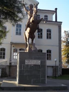 Equestrian statue of Selim at Trabzon, Turkey