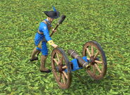 Swedes leathercannon ingame