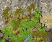 Atlantis zoo.jpg (693 KB) The "zoo" featured to the west of the island.