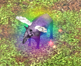 Flying Purple Tapir in-game