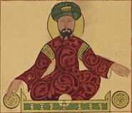 Saladin possible portrait 1185