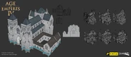 Concept art for the Abbey of Kings