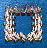 A group of Galleons