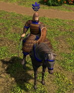 In-game Honored/Exalted Steppe Rider in the Definitive Edition