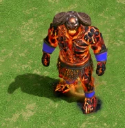 The Fire King hero