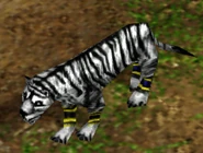 A White Tiger in-game