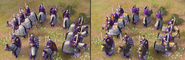 AOE4 BYZ CATAPHRACT.png (3.01 MB) Regular and Elite Cataphracts (with Teardrop Shields)
