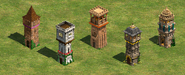 All Guard Towers introduced in the HD Edition