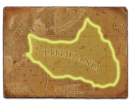 Lithuania loading screen map