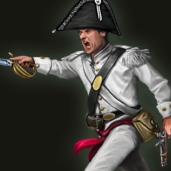 Militia Officer portrait