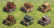 Cuarteles de las civilizaciones de las expansiones en la Edad de los Castillos