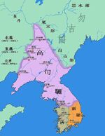 Map of Goguryeo