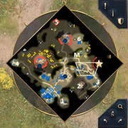 Montgisard minimap with points of interest labeled