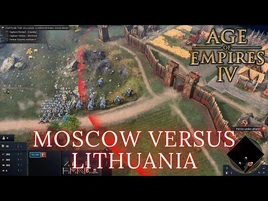 Moscow versus Lithuania (AoE4)