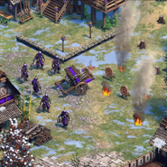 All land units affected by Thunderclap Bombs