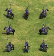 A group of Elite Steppe Lancers