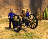 Gatling Gun model after researching Rabaulds in Limber mode