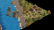 The island with Suryavarman's units before the beginning of the scenario