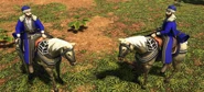 In-game Veteran Cossack in the Definitive Edition