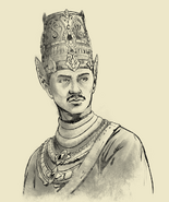 King Jayanegara, the first ruler under whom Gajah Mada served.