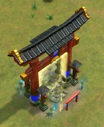 A Sacred Gate in-game