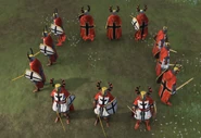 The Teutonic Knight unit from the Knights Templar