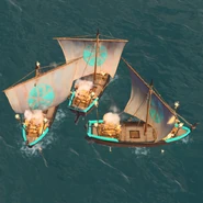 Byzantine Demolition Ships