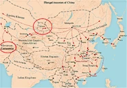 Genghis02 Mapa Politico.png (1,37 MB) Mapa destacando el territorio Naimano y Corasmia (Persia)