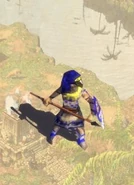 The Eagle Runner Knight from the in-game history section