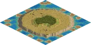 Full map view in Age of Empires II