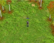 Kastor with the staff of the Theocrat, received from Gaia