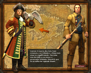 Warwick and John Black on the Seven Years' War scenario loading screen