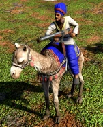 In-game Disciplined Zamburak in the Definitive Edition