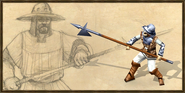 The Halberdier's history portrait