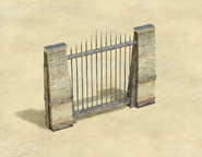 A lone piece of a Jail Wall in Retold.