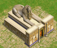 The Wonder of Isis is a Sphinx statue