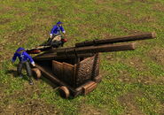 Flying crow aoe3de ingame bombard